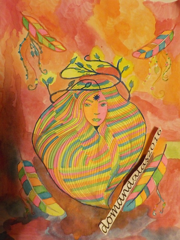 Creation pordomandalas4, dibujo para colorear de la galería Anti-stress / Zen