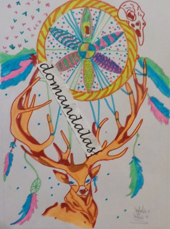 Creation pordomandalas4, dibujo para colorear de la galería Anti-stress / Zen