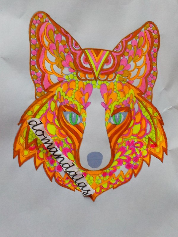 Creation pordomandalas3bis, dibujo para colorear de la galería Animales