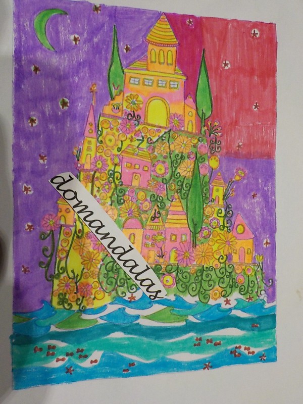 Creation pordomandalas3bis, dibujo para colorear de la galería Architecture & home