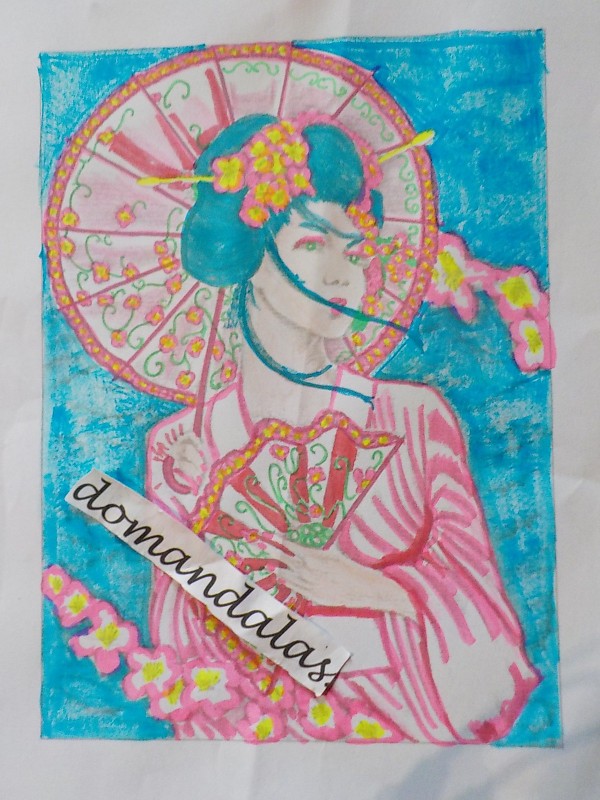 Creation pordomandalas3bis, dibujo para colorear de la galería Japón