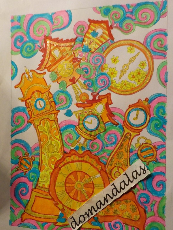 Creation pordomandalas4, dibujo para colorear de la galería Anti-stress / Zen