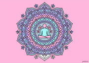 Creation by Anonymous from Meditación en el corazón del mandala