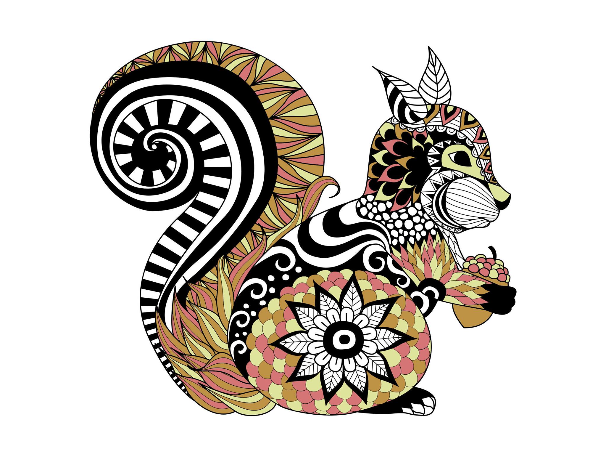 Zentangle oiseau sabrina | Zentangle - Coloriages ...