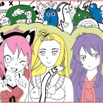 Coloriages de Mangas / Animes à imprimer