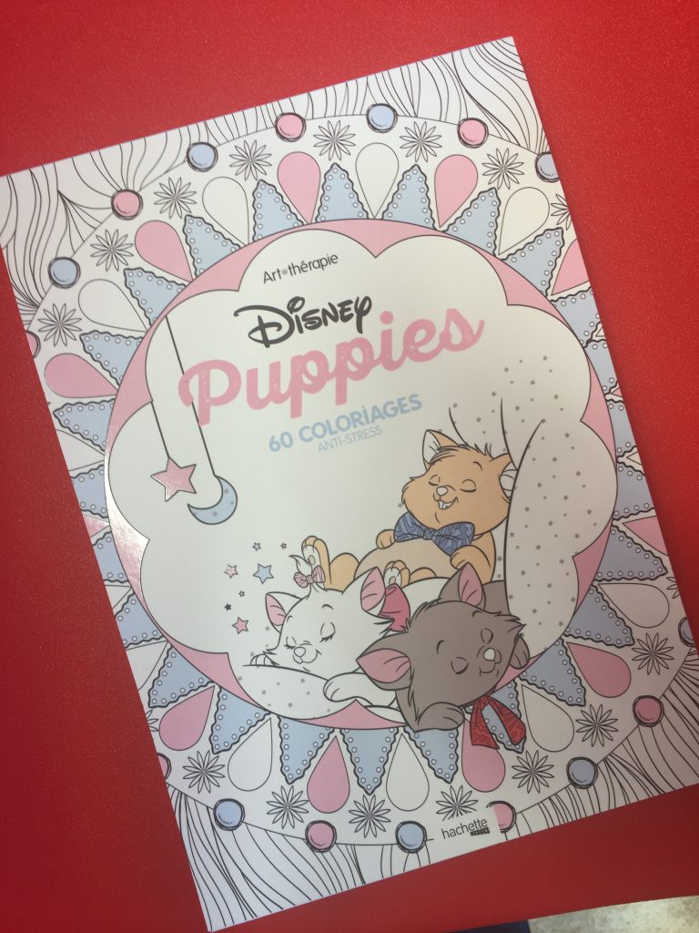 Disney Puppies 60 coloriages, par Hachette