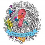 Coloriages de Thanksgiving à imprimer