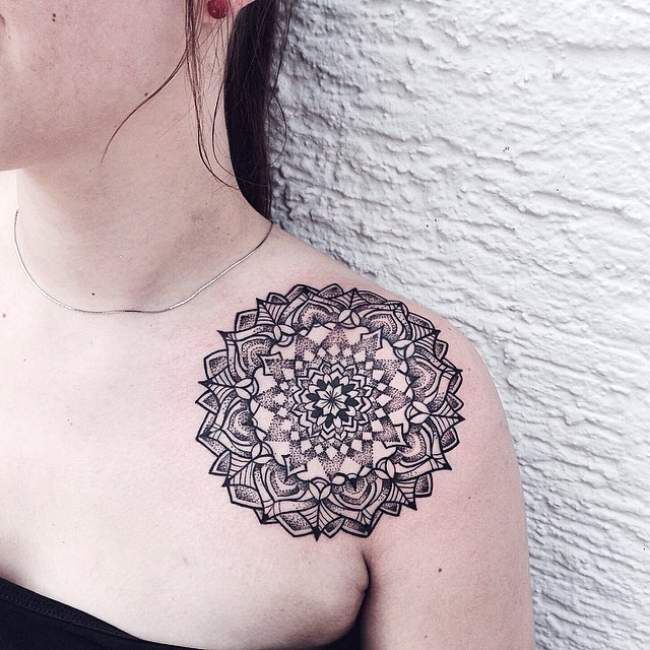 Tatouage mandala