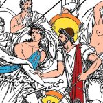 Coloriages de Grece antique & Mythologie grecque à imprimer