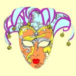 Coloriages de Carnaval à imprimer
