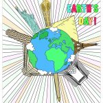 Coloriages de Jour de la Terre à imprimer