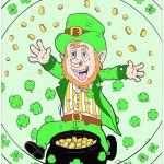 Coloriages de Saint Patrick à imprimer