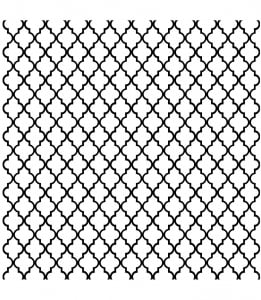 Motifs orientaux symétriques et réguliers, à colorier, pour un moment de dépaysement total (Coloriage d'Orient et 1001 Nuits)