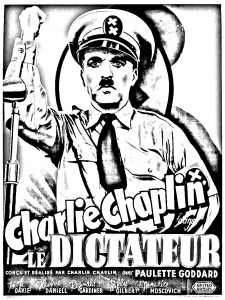 Coloriage film le dictateur affiche