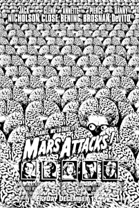 Coloriage film mars attacks affiche 2