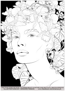 Coloriage beauty and nature edward ramos 11