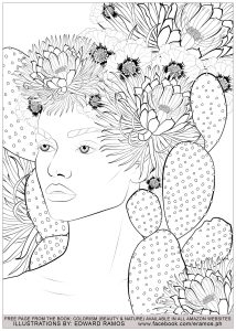Coloriage beauty and nature edward ramos 13