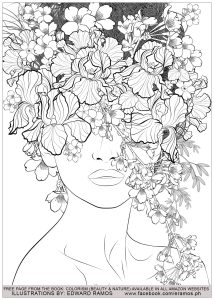 Coloriage beauty and nature edward ramos 7