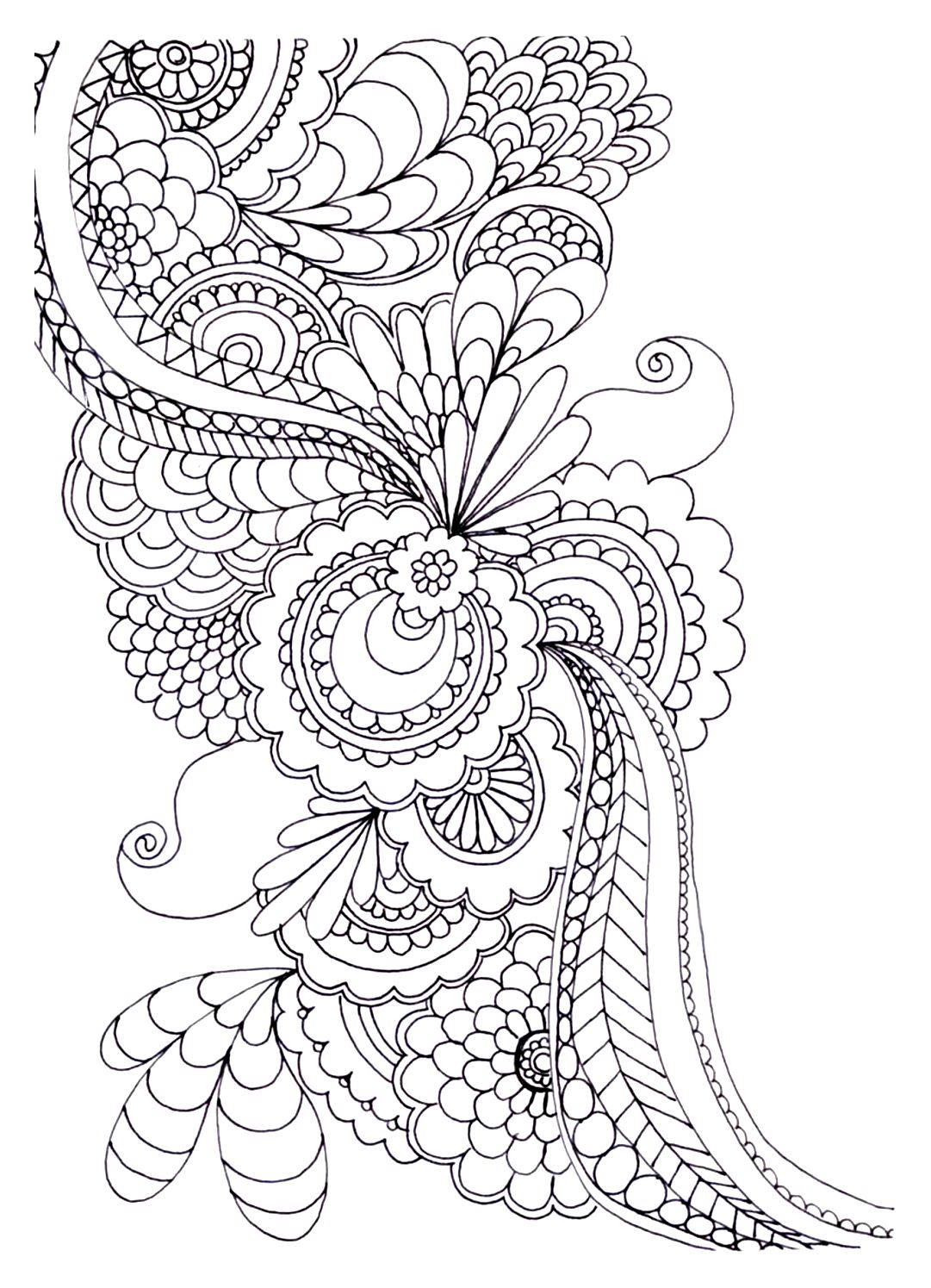 Art Therapie Coloriage Anti Stress