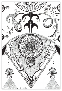 Equilibre (Coloriage d'Urielle)
