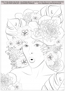 Coloriage beauty and nature edward ramos 10