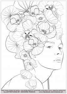 Coloriage beauty and nature edward ramos 3