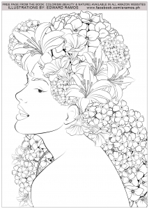 Coloriage beauty and nature edward ramos 8