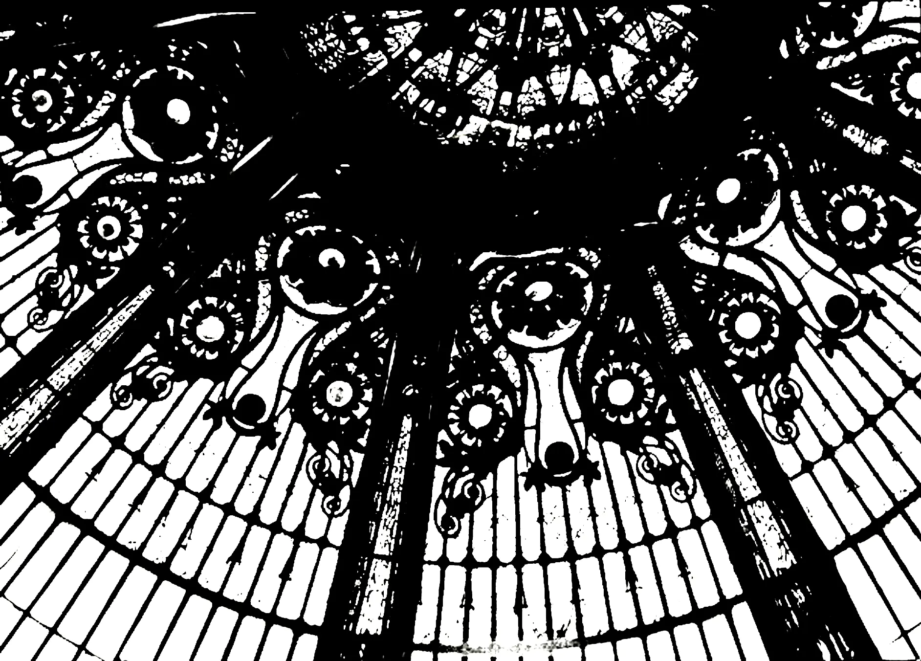 Verriere (Coloriage d'Architecture et habitation à imprimer pour adultes)