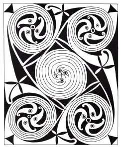 Coloriage art celtique 31