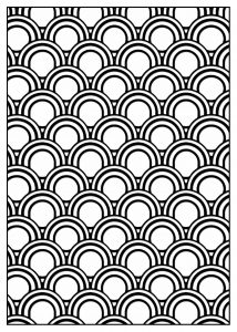 Coloriage adulte motifs geometriques art deco 5
