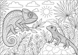 Rencontre dans la jungle