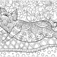 Coloriages de Cochons à imprimer pour adultes