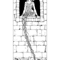 Coloriages de Contes de fées à imprimer pour adultes
