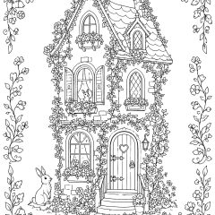 Coloriages de Cozy & Cottagecore à imprimer pour adultes