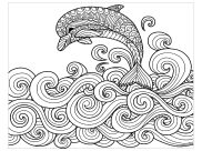 Coloriages Dauphins