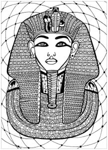 Coloriage pharaon