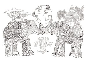 La journée mondiale des éléphants