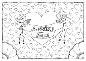 Coloriage fete des peres 9