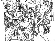 Coloriages Grece antique & Mythologie grecque