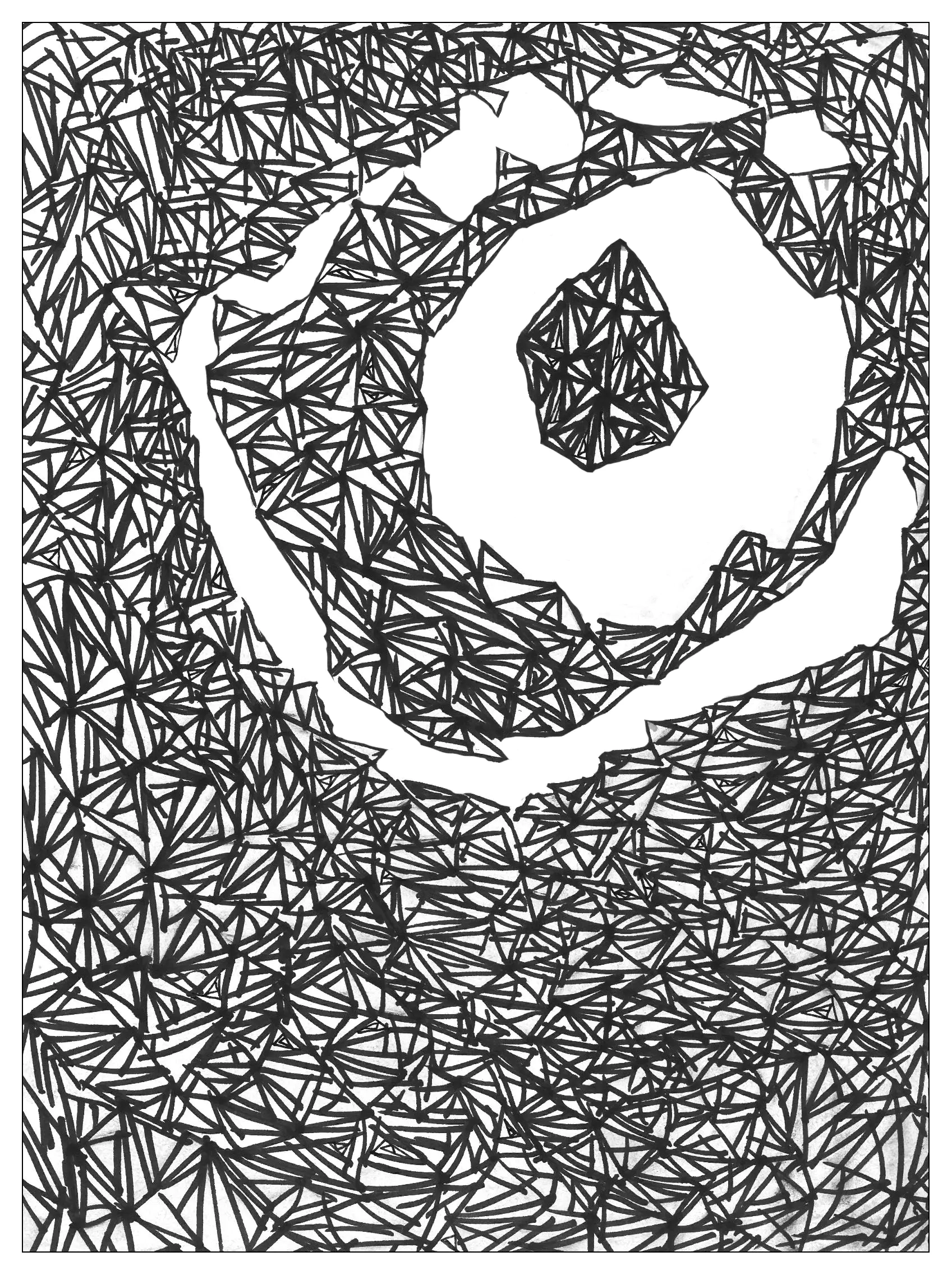 Dessin-L'oeil-par-valentin (Coloriage Inclassables à imprimer pour adultes)