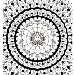Coloriages de Mandalas à imprimer pour adultes