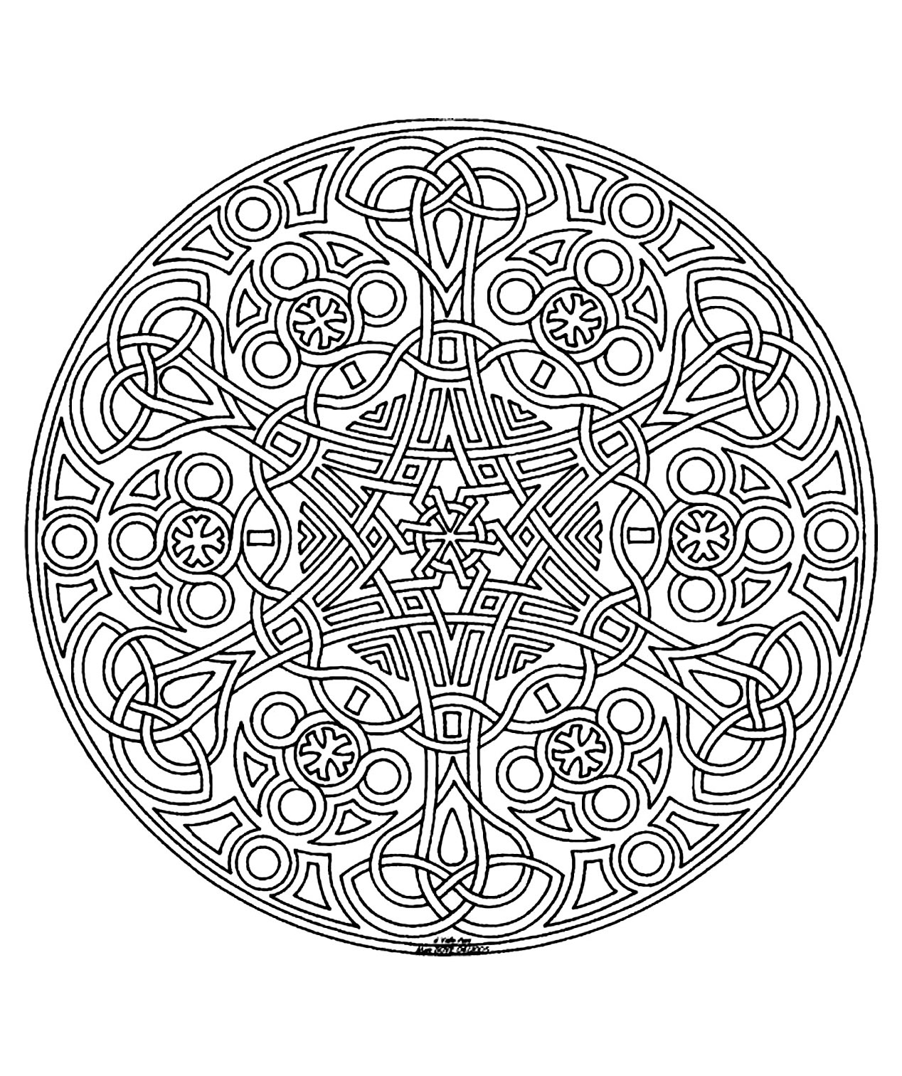 Gratuit mandala - 15 Gratuit mandala - 15