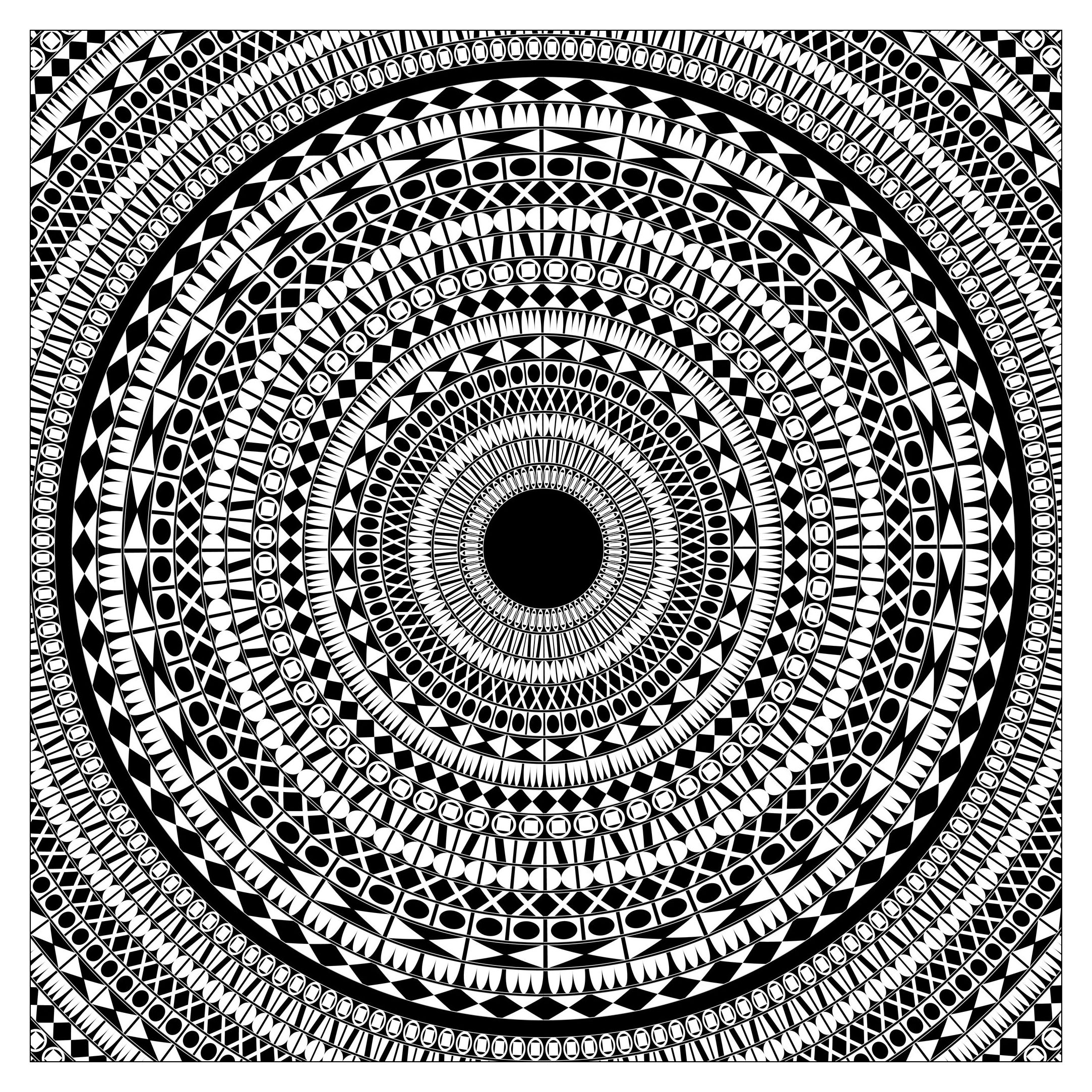 Mandala tres complexe par dukepope