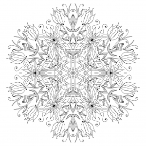 mandala-fleurs-elegantes-par-Epic22 (Coloriage)