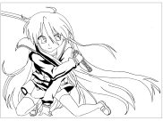 Coloriages de Mangas / Animes à imprimer pour adultes