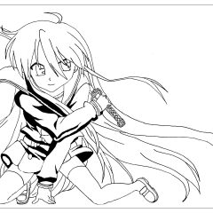 Coloriages de Mangas / Animes à imprimer pour adultes