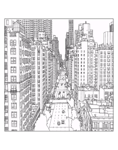 Coloriage de New York à imprimer pour adultes : New-york-1st-avenue-and-east-60th-street-in-manhattan-source-steve-mcdonald