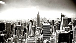 Coloriage de à imprimer pour adultes : Empire State Building à New York