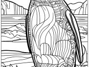 Coloriages de Pingouins à imprimer pour adultes
