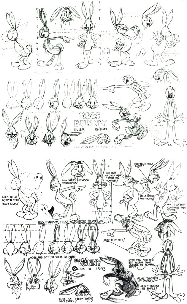 Croquis bugs bunny